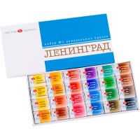 Акварель художественная Ленинград Невская Палитра 24 цветов.